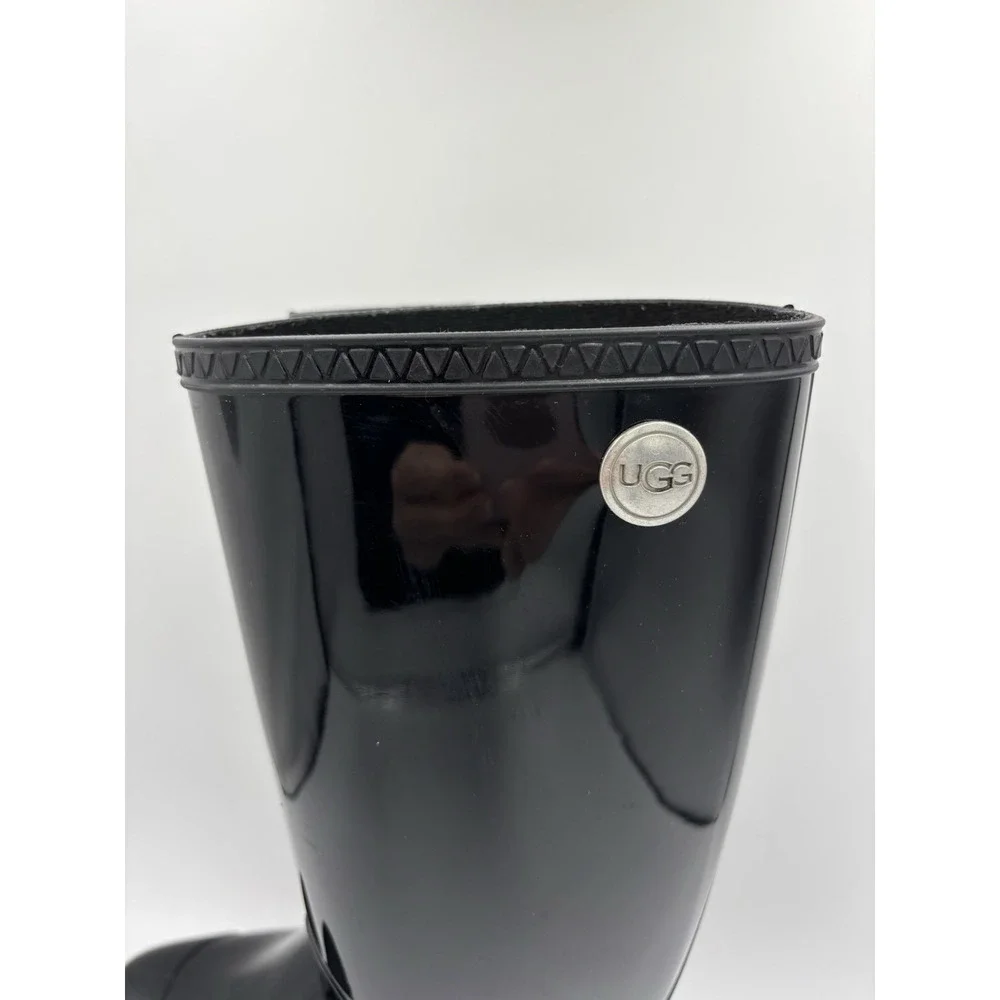 Ugg Shaye Rain Boots Tall Waterproof Boots Outdoors Womens Size 6‎